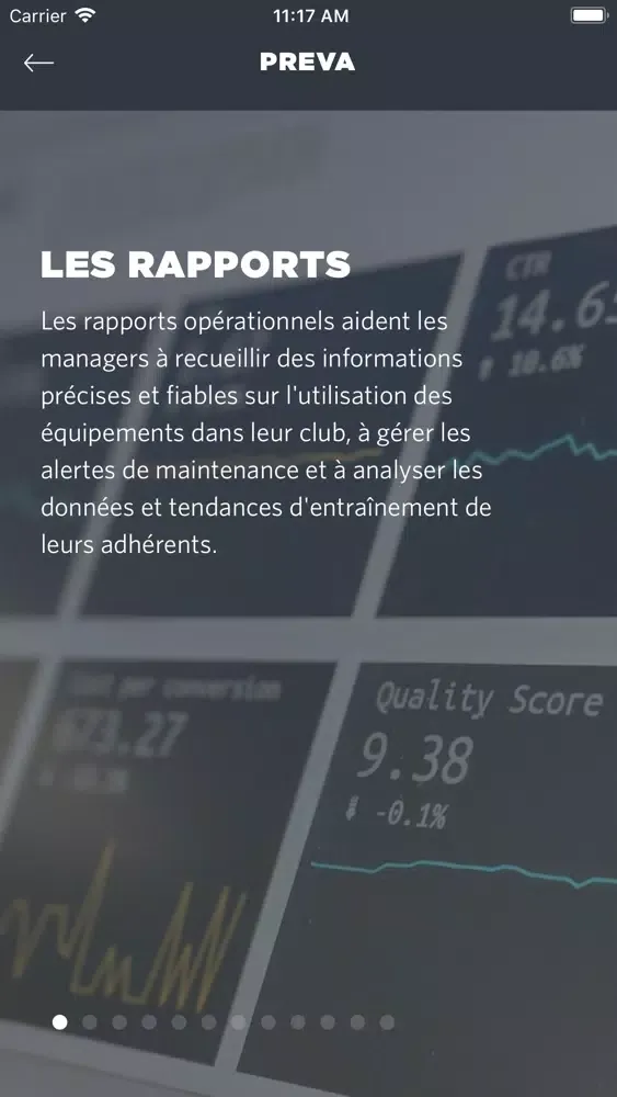 Capturas de pantalla de My Precor