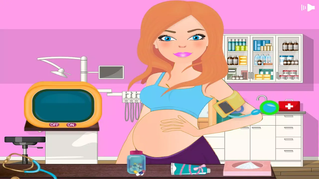 girls game - pregnant mommy Screenshots