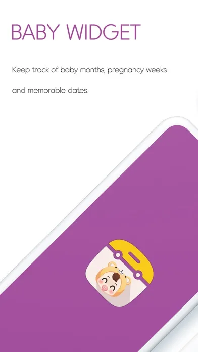 Baby Widget : Baby Tracker应用截图