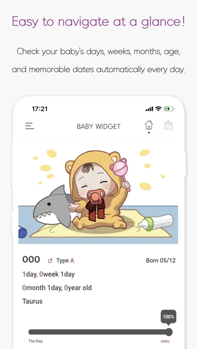 Baby Widget : Baby Tracker应用截图