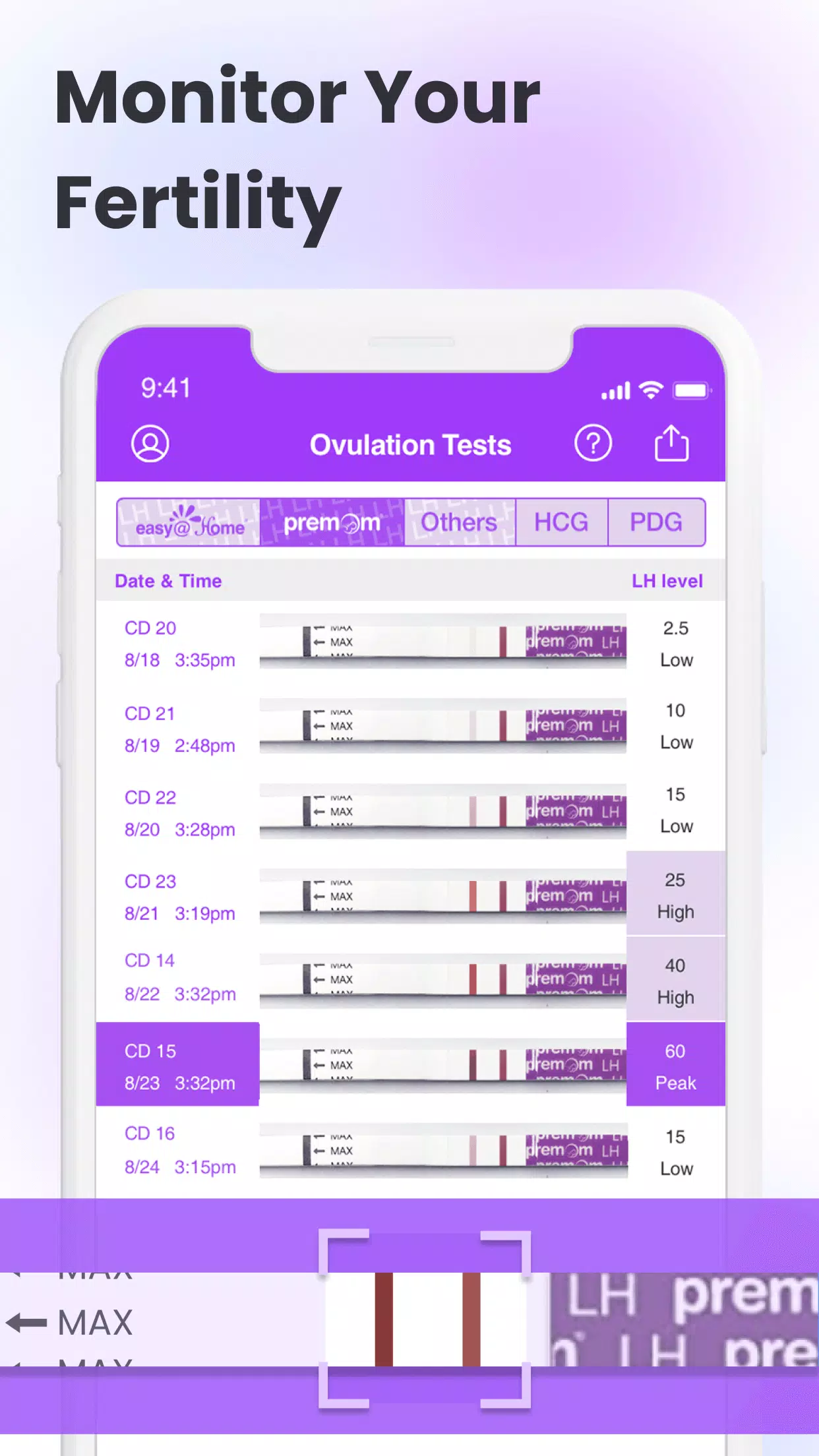 Ovulation Tracker App - Premom的應用截圖3