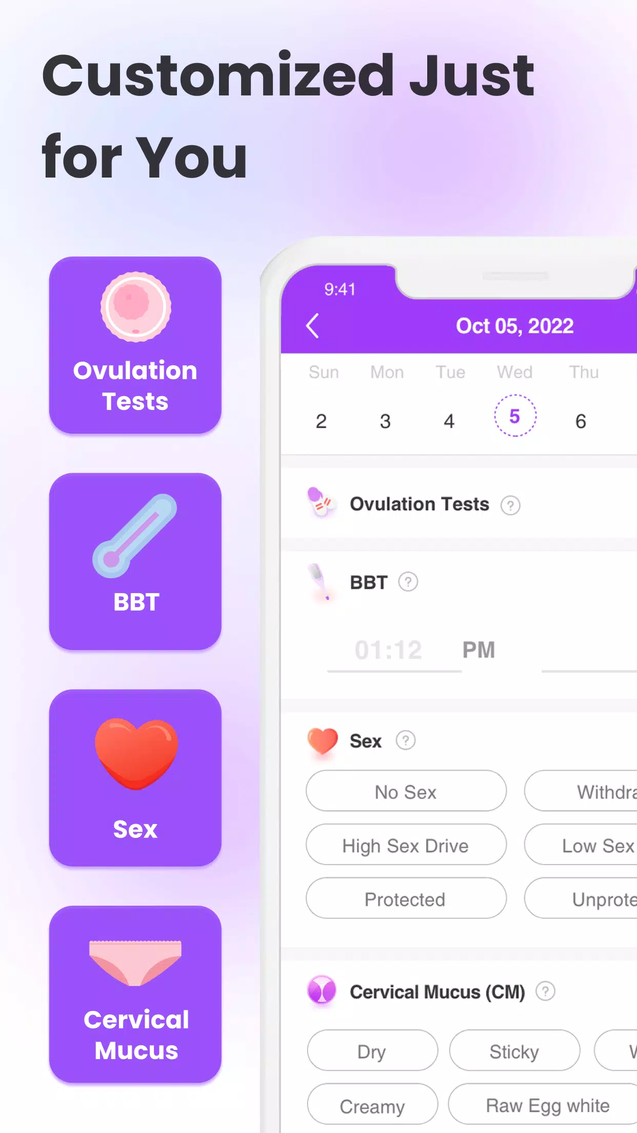 Ovulation Tracker App - Premom的應用截圖5