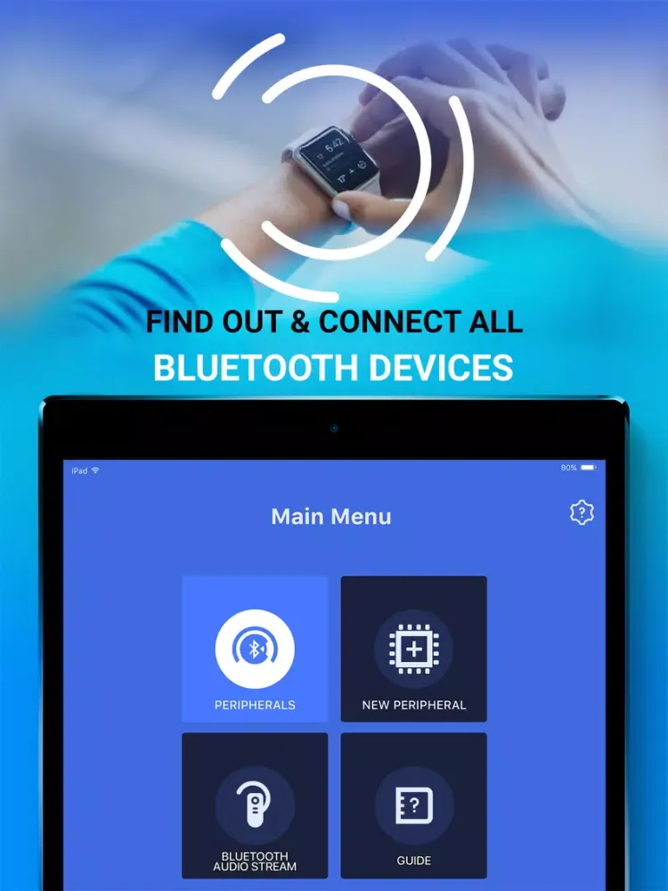 Capturas de pantalla de Premium BT Notifier iPad 