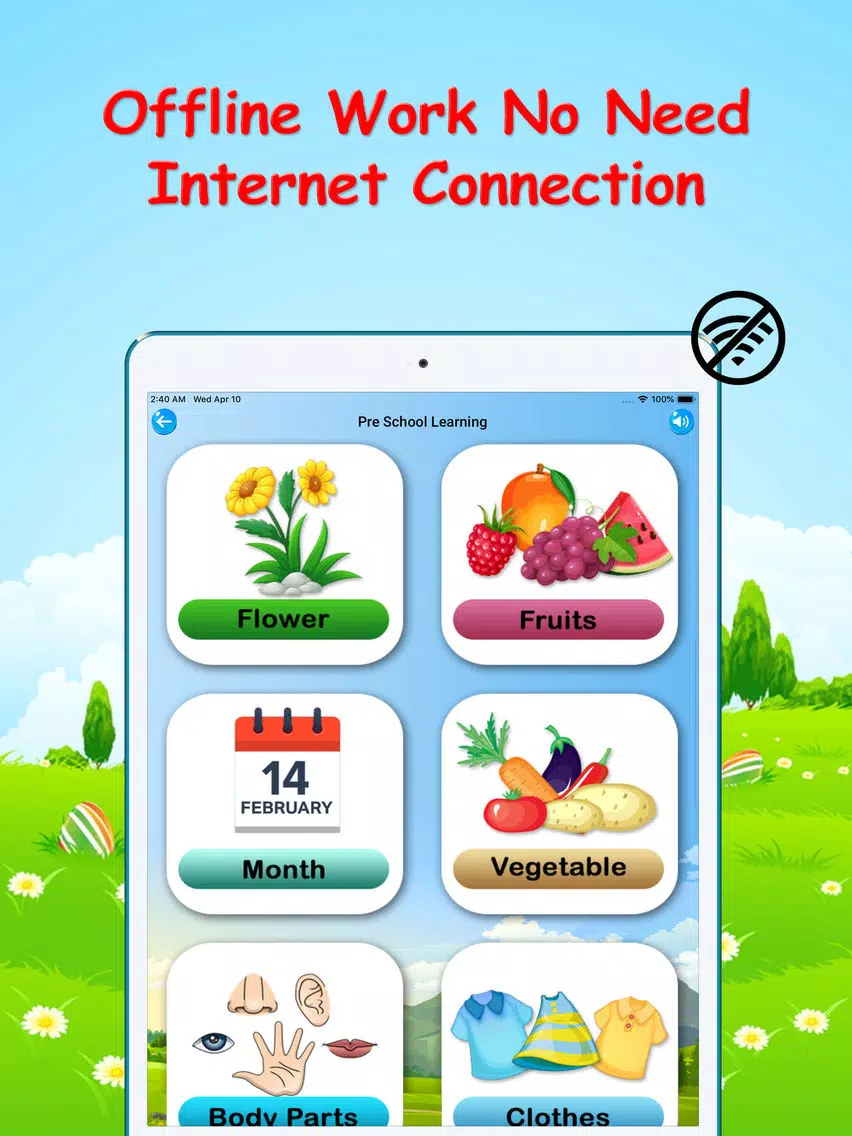 تصاویر Preschool Learning - Kids Game iPad 