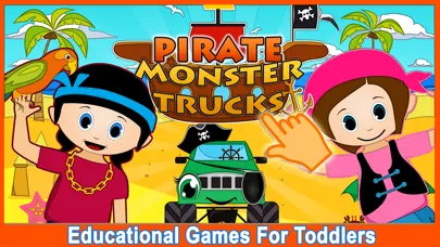 Скриншоты Pirate Preschool Monster Trucks - Solve puzzles