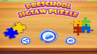 Screenshot di Preschool Jigsaw Puzzle - kids Learning Brain Game