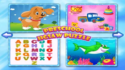 Screenshot di Preschool Jigsaw Puzzle - kids Learning Brain Game