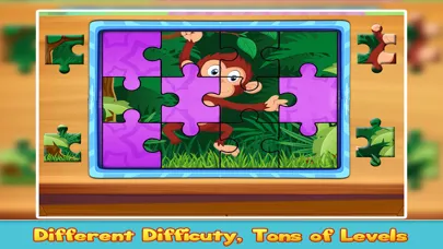 Screenshot di Preschool Jigsaw Puzzle - kids Learning Brain Game