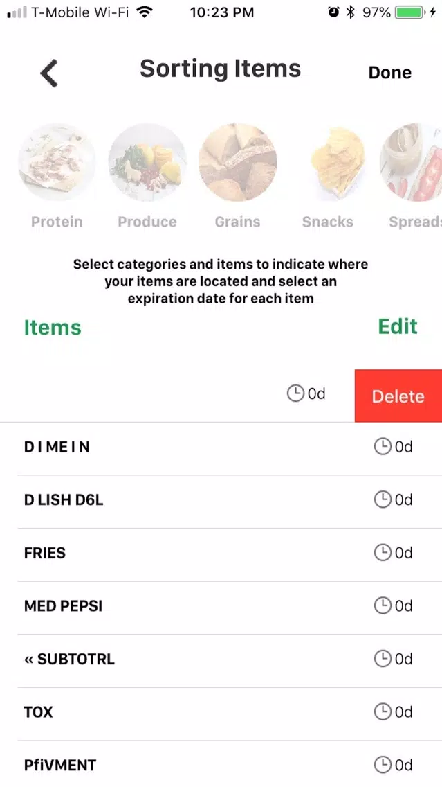 Preserve: Expiration Tracking স্ক্রিনশট