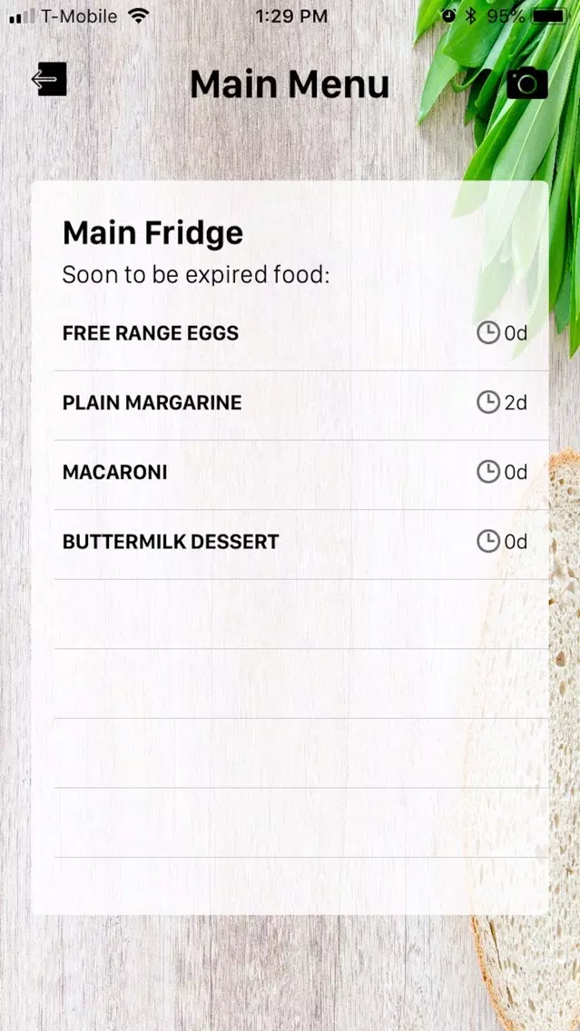 Preserve: Expiration Tracking স্ক্রিনশট