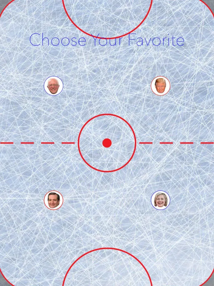 Screenshot di President Air Hockey iPad 