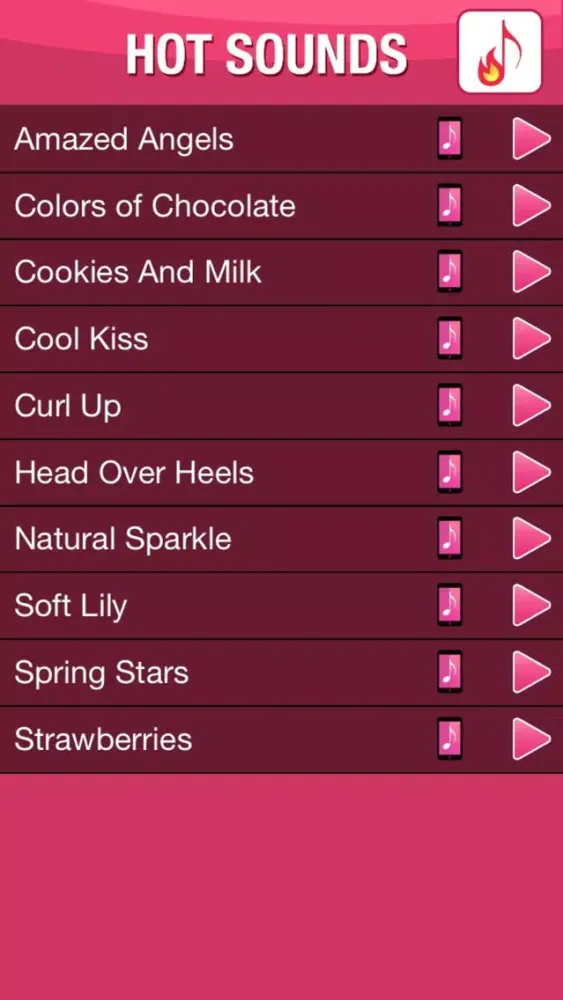 Zrzuty ekranu Best Cute Ringtones: Sound Effects and Melodies