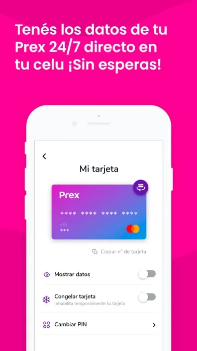 ภาพหน้าจอของ Prex Argentina