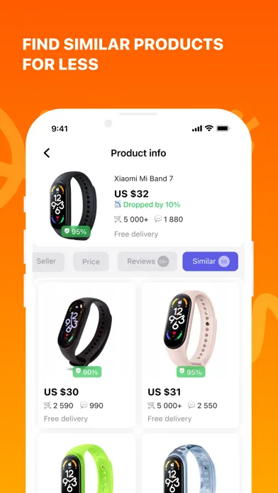 Capturas de tela do AliHelper: Sales and Parcels