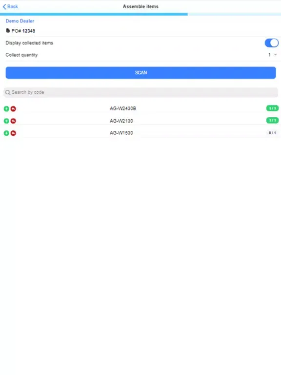 تصاویر KitchenDEV Manufacturer App iPad 
