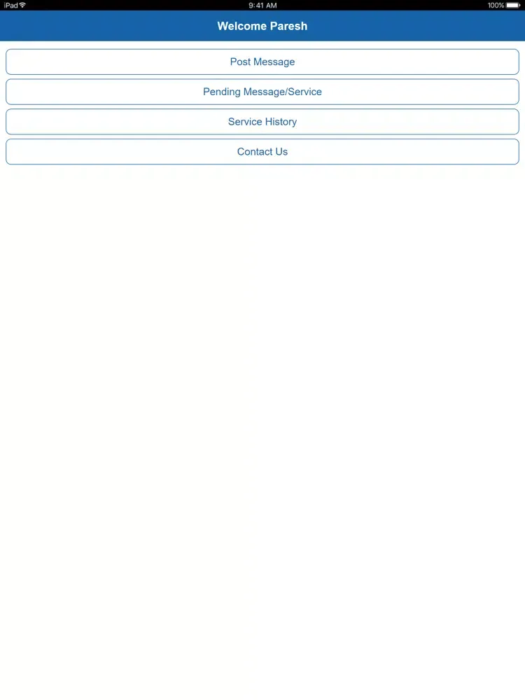 Zrzuty ekranu Prime Support iPad 