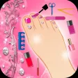Princess Foot spa for girls - Pedicure