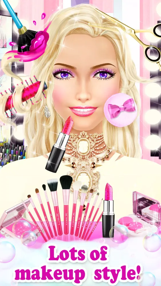 HAIR Salon Makeup Games स्क्रीनशॉट