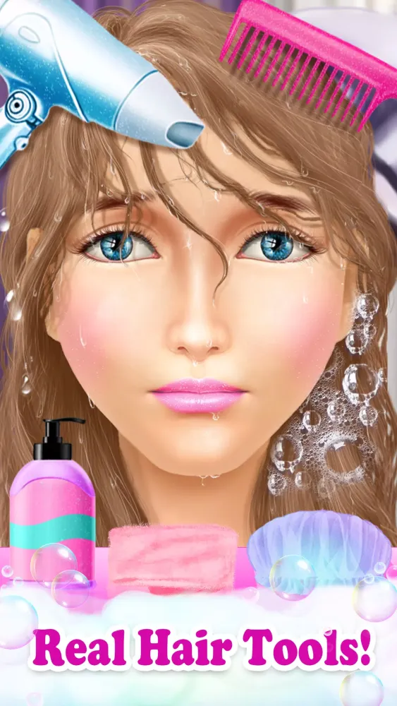 HAIR Salon Makeup Games स्क्रीनशॉट