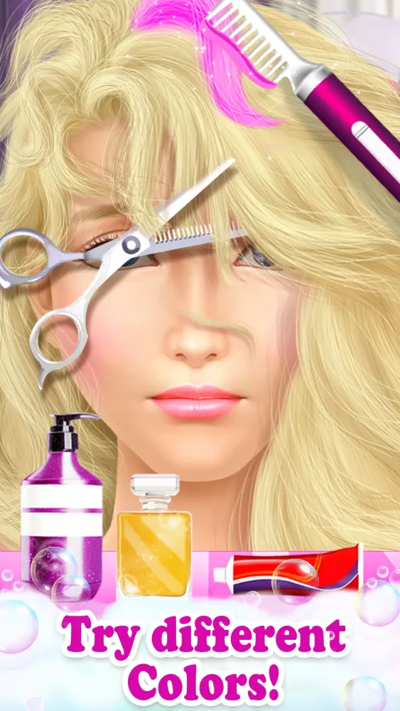 HAIR Salon Makeup Games स्क्रीनशॉट