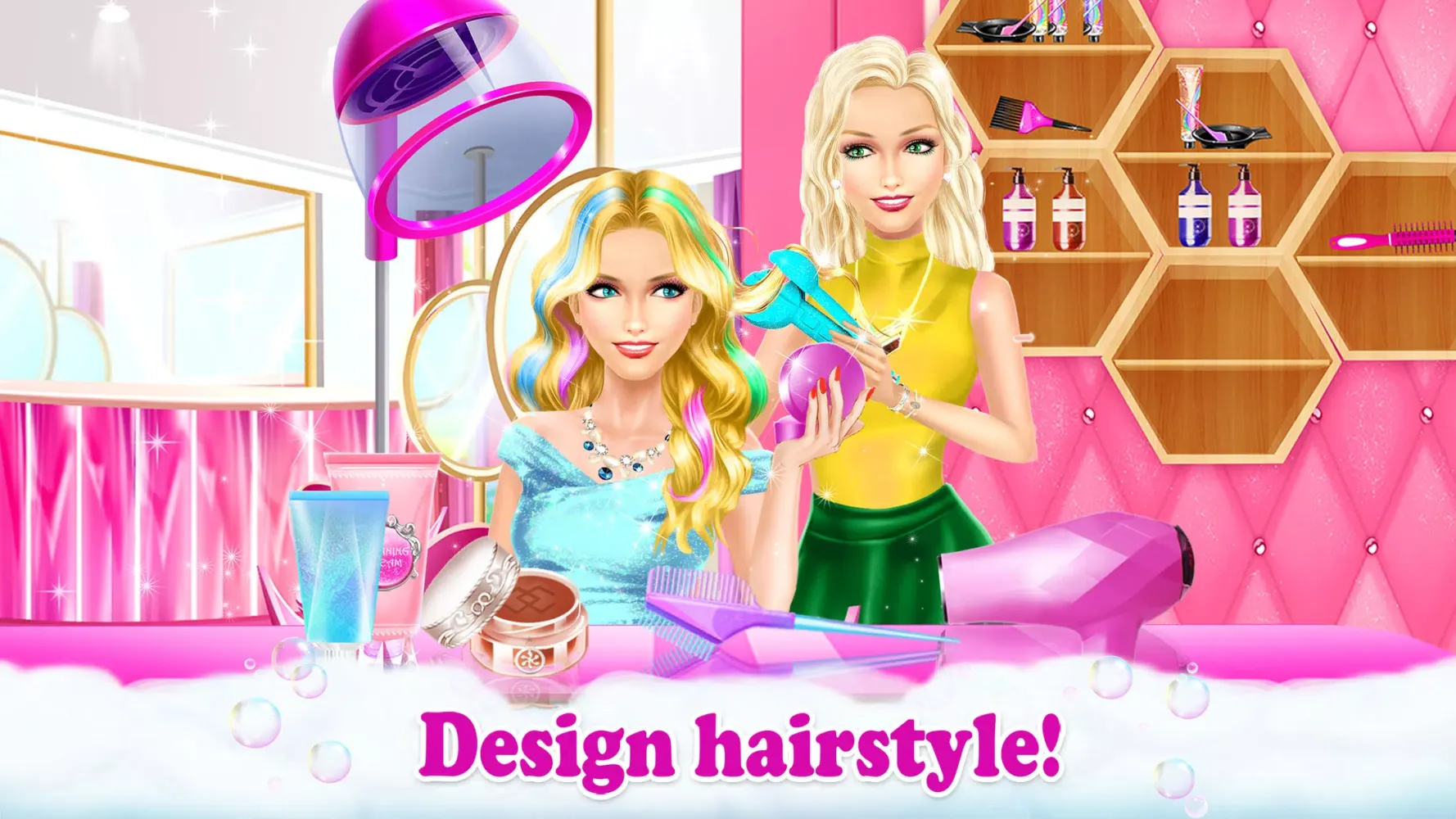 HAIR Salon Makeup Games स्क्रीनशॉट