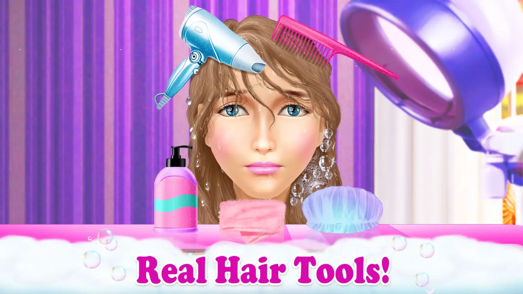 HAIR Salon Makeup Games स्क्रीनशॉट