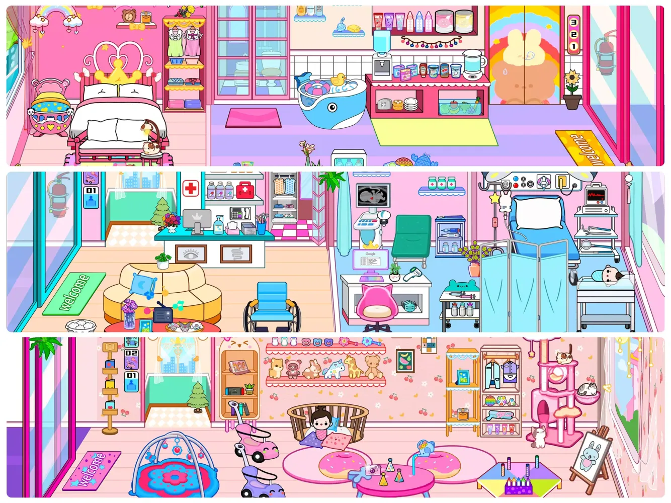 Princess Town: Hospital Life スクリーンショット