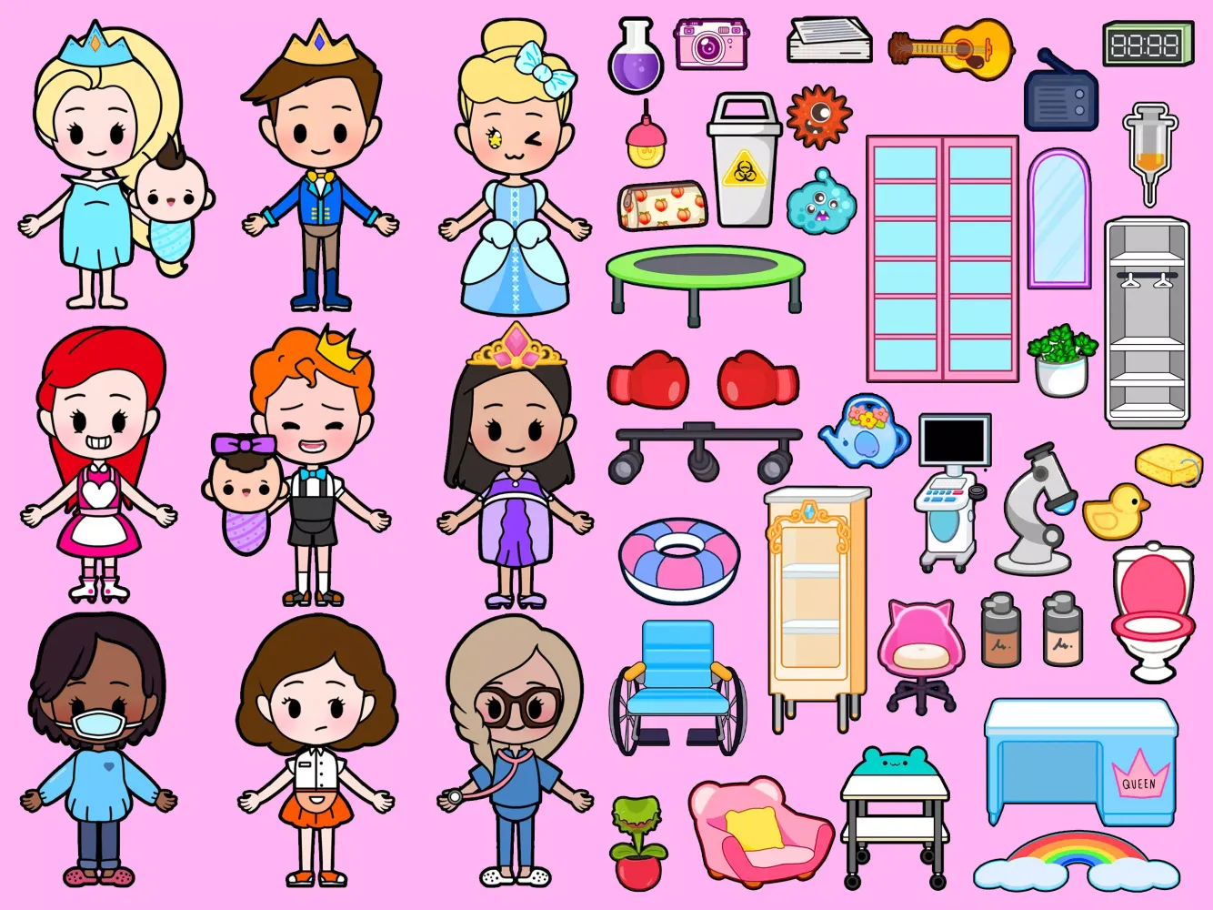 Princess Town: Hospital Life スクリーンショット