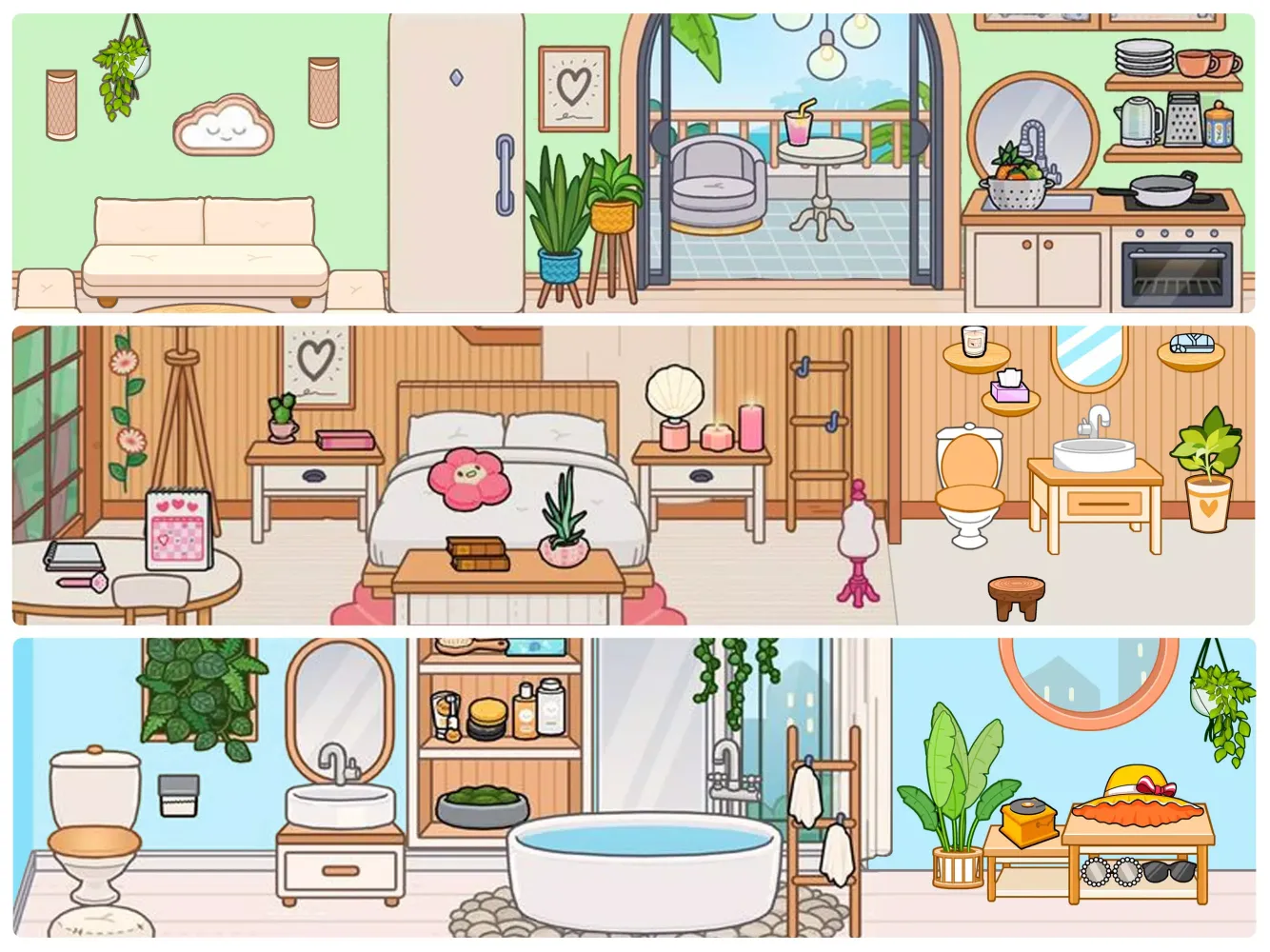 Screenshot di Princess Town Dream House Game