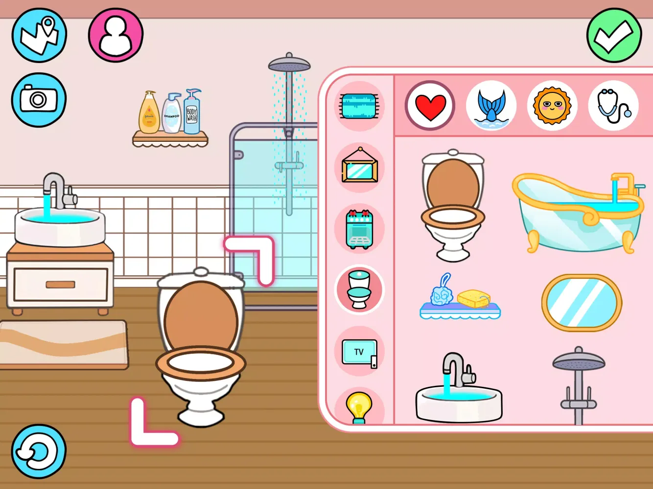 Screenshot di Princess Town Dream House Game