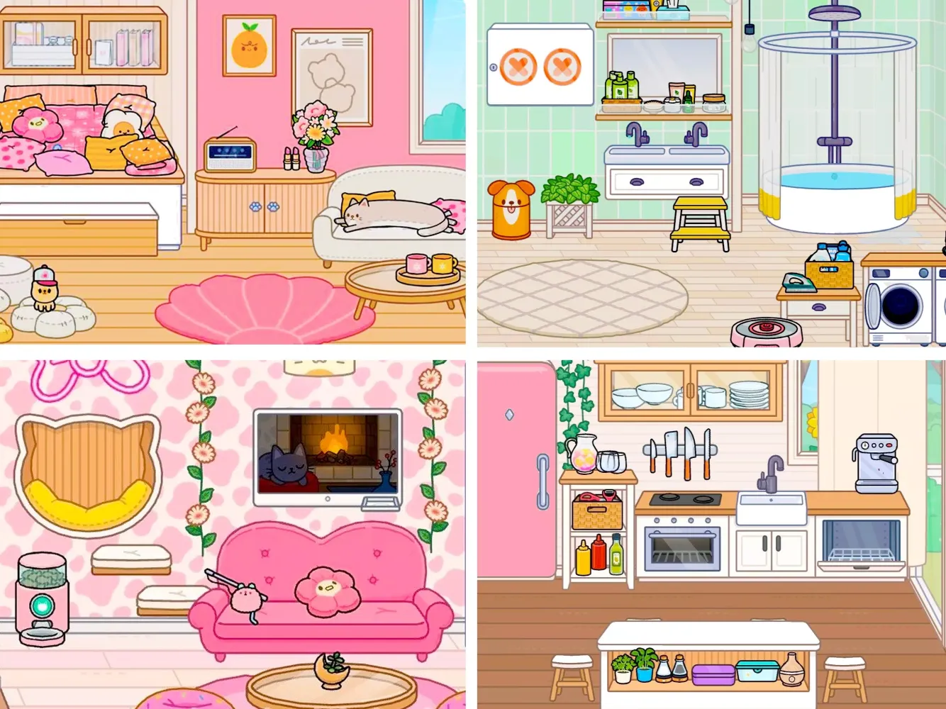 Screenshot di Princess Town Dream House Game