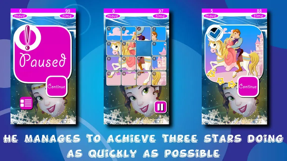 My Princess Ponys Puzzles Slide Ekran Görüntüleri