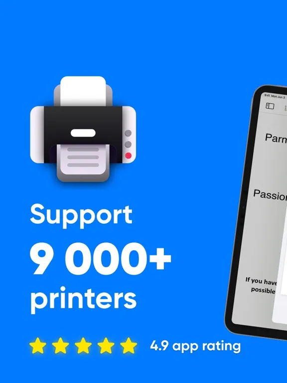 Tangkapan layar Air Printer: Print + Scan iPad 