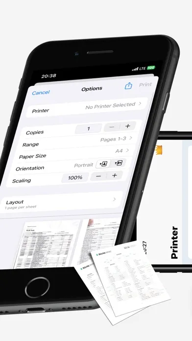 Tangkapan layar Air Printer: Print + Scan