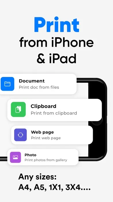 Tangkapan layar Air Printer: Print + Scan