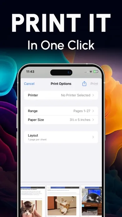 The Printer App - PrintPad Screenshots