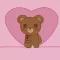 Valentine BearHug Stickers
