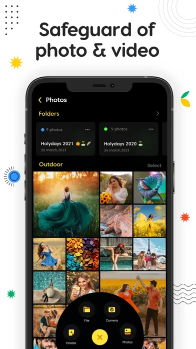 ภาพหน้าจอของ Private vault - photo vault