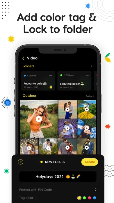 ภาพหน้าจอของ Private vault - photo vault