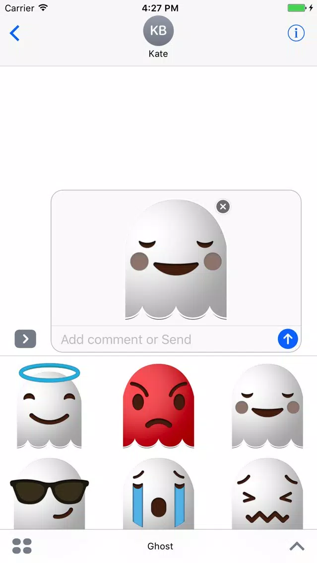 تصاویر Surprising Ghosts Stickers