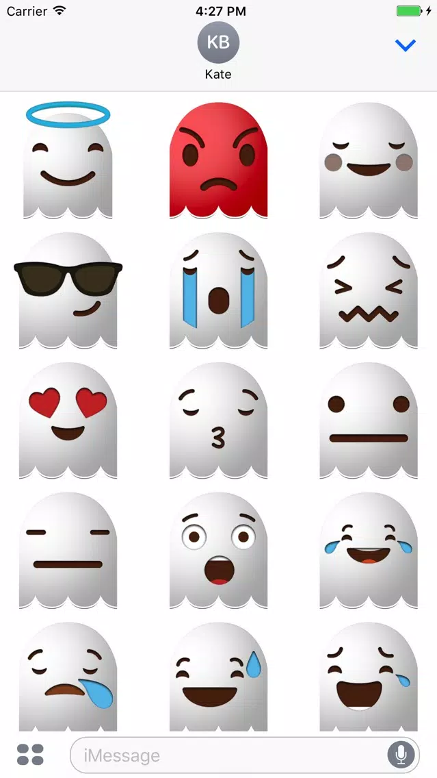 تصاویر Surprising Ghosts Stickers