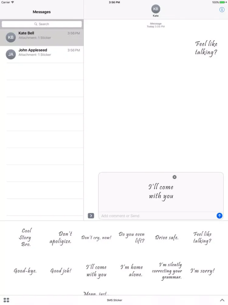 Fast and Extra Fun Messages iPad  스크린샷