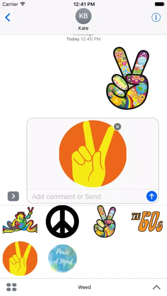 Weed up your text سکرین شاٹس