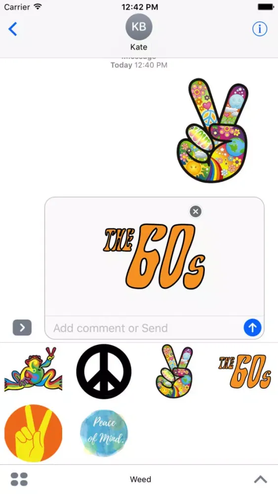 Weed up your text سکرین شاٹس
