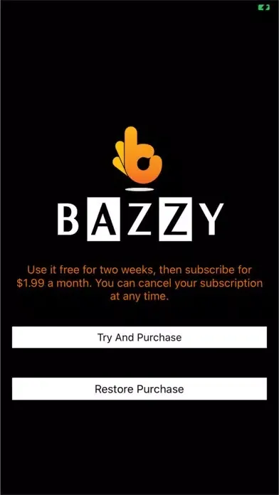 ภาพหน้าจอของ Bazzy