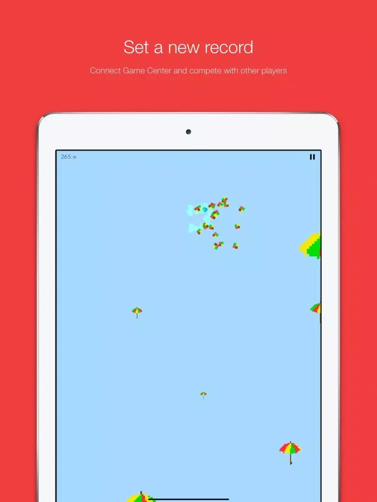 Tangkapan layar The Crazy Rain iPad 