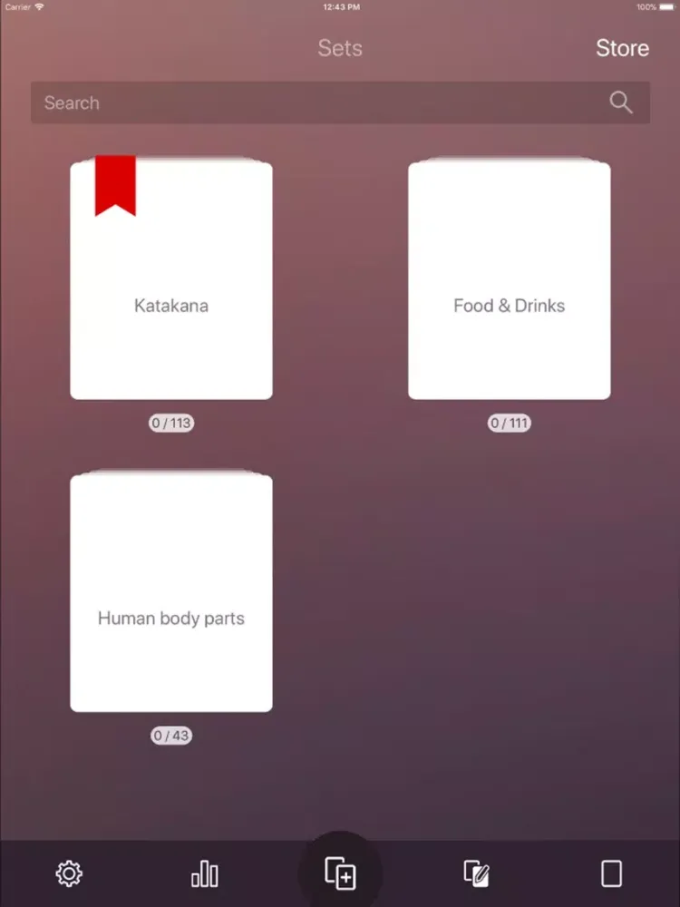 MemoCard iPad Ekran Görüntüleri