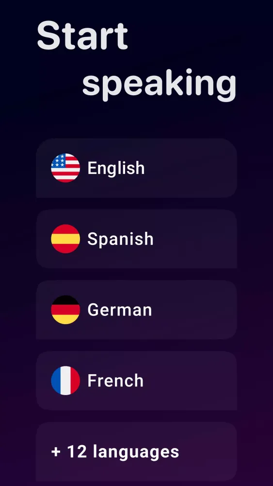 Speak 34 Languages - SpeakFly Screenshots