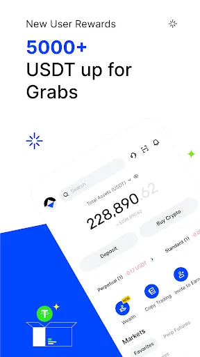 BingX Trade BTC, Buy Crypto Screenshots