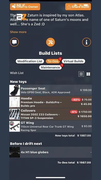 Tangkapan layar Buildz.pro